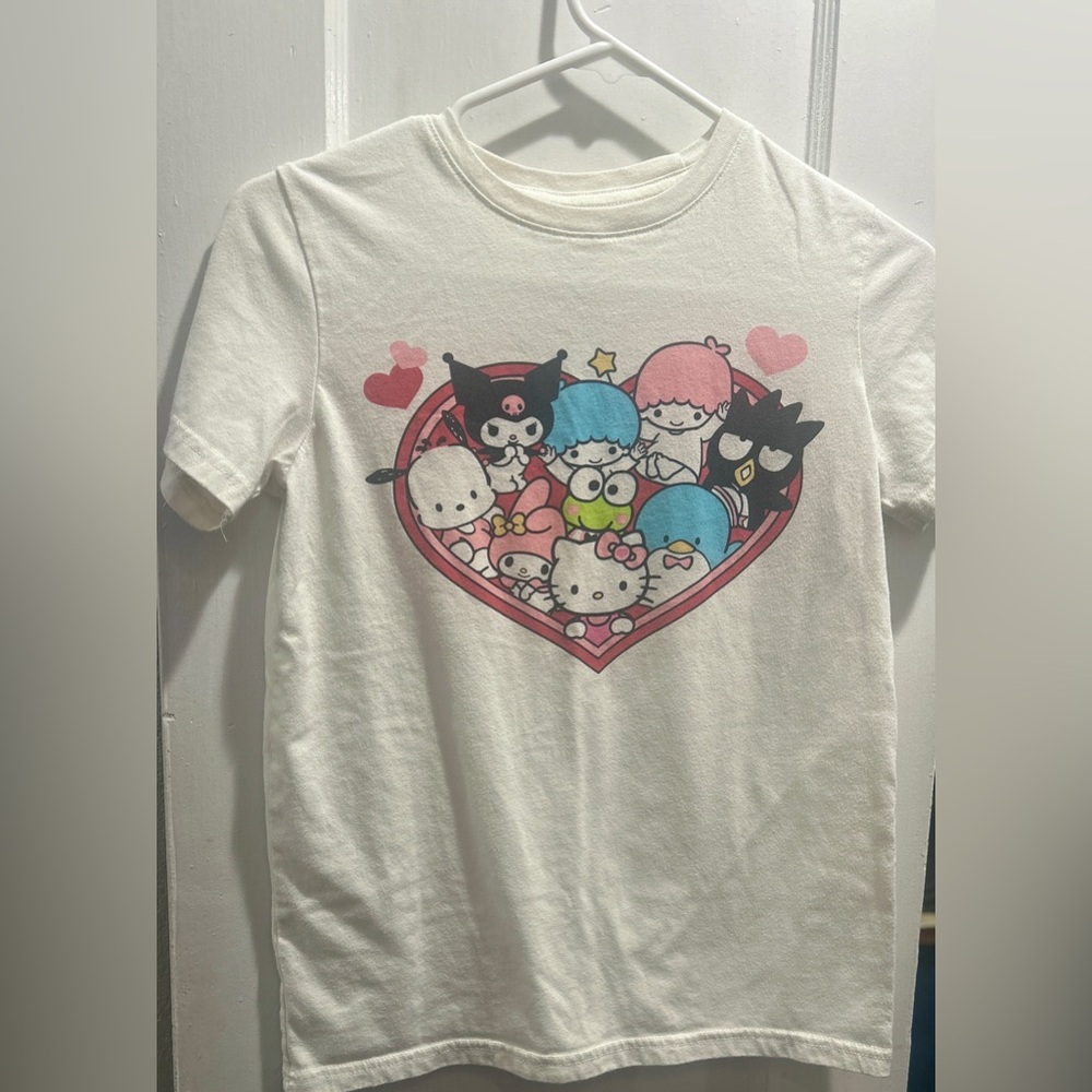 Kids White Sanrio and Friends T-Shirt